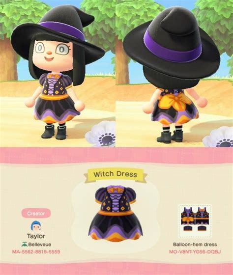 Witchy Wardrobe: How to Make a Witch Hat and Other Halloween Outfits in ACNH